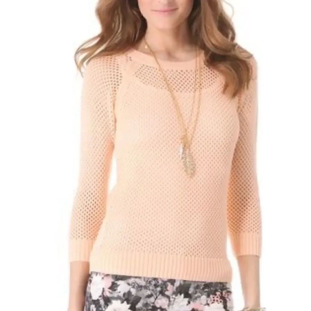 CLUB MONACO Sydney Sweater in Cantaloupe-L